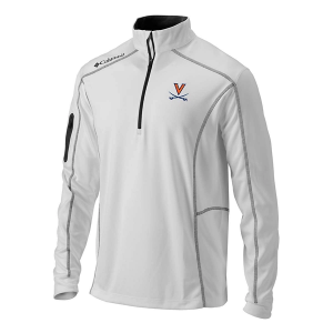 Virginia Cavaliers Columbia Shotgun 1/4 Zip Large White