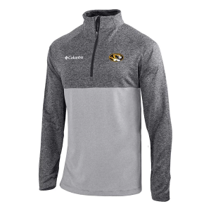 Missouri Tigers Columbia Rockin' It 1/4 Zip XLarge City Grey