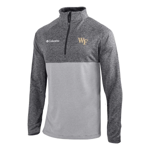 Wake Forest Deacons Columbia Rockin' It 1/4 Zip Medium City Grey