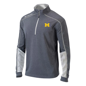 Michigan Wolverines Columbia Shotgun 2.0 1/4 Zip XLarge White