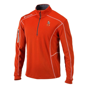 Oklahoma State Cowboys Columbia Shotgun Pistol Pete 1/4 Zip Medium Orange