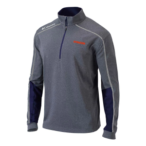 Syracuse Orange Columbia Shotgun 2.0 Alternate Logo 1/4 Zip Large Collegiate Navy