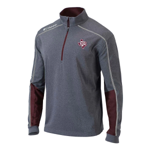 Texas A&M Aggies Columbia Shotgun 2.0 State Logo 1/4 Zip XLarge Deep Maroon