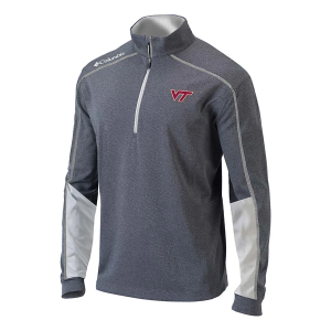 Virginia Tech Hokies Columbia Shotgun 2.0 1/4 Zip XLarge White
