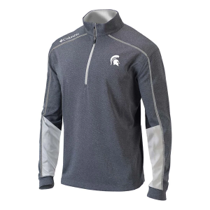 Michigan State Spartans Columbia Shotgun 2.0 1/4 Zip Large White