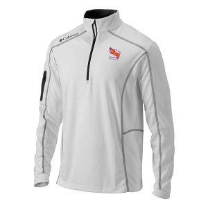 Clemson Tigers Columbia Shotgun 2.0 Vintage Logo 1/4 Zip 2XLarge White