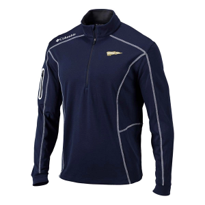 Georgia Tech Yellow Jackets Columbia Shotgun Vintage Logo 1/4 Zip 2XLarge Collegiate Navy