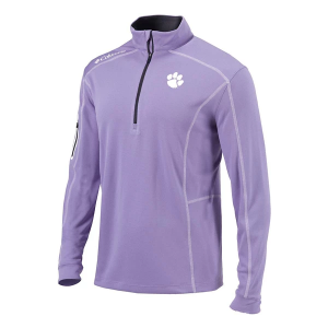 Clemson Tigers Columbia Shotgun 2.0 1/4 Zip XLarge Frosted Purple