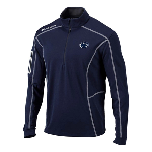 Penn State Nittany Lions Columbia Shotgun 1/4 Zip XLarge Collegiate Navy