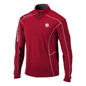 Alabama Crimson Tide Columbia Shotgun 2.0 Alternate Logo 1/4 Zip Large Beet
