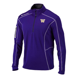 Washington Huskies Columbia Shotgun 1/4 Zip 2XLarge Purple
