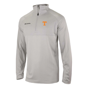Tennessee Volunteers Columbia Rockin' It 1/4 Zip 2XLarge Nimbus Grey