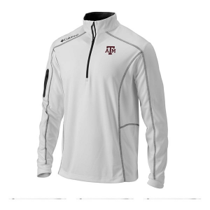 Texas A&M Aggies Columbia Shotgun 1/4 Zip XLarge White