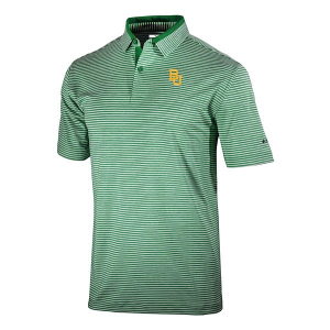Baylor Bears Columbia Golden Hills Polo Medium Forest