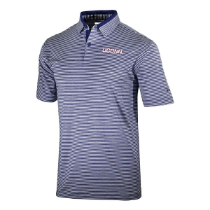 Connecticut Huskies Columbia Golden Hills Alternate Logo Polo 2XLarge Collegiate Navy