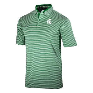 Michigan State Spartans Columbia Golden Hills Polo XLarge Forest