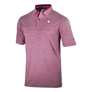 Alabama Crimson Tide Columbia Golden Hills Polo Large Beet