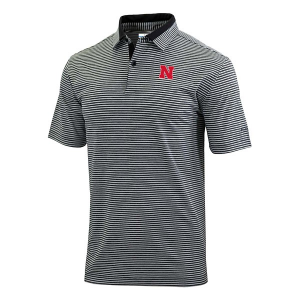 Nebraska Cornhuskers Columbia Golden Hills Polo XLarge Black