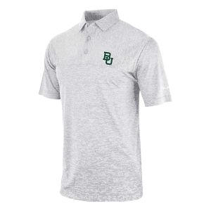 Baylor Bears Columbia Women's Heading Out Polo 2XLarge Cool Grey