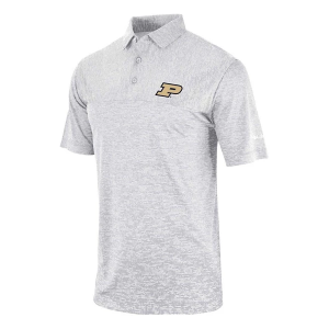 Purdue Boilermakers Columbia Heading Out Polo Large Cool Grey