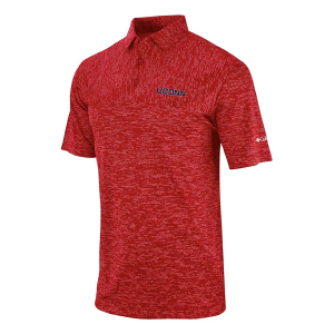 Connecticut Huskies Columbia Heading Out Alternate Logo Polo 2XLarge Intense Red