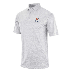 Virginia Cavaliers Columbia Heading Out Polo XLarge Cool Grey