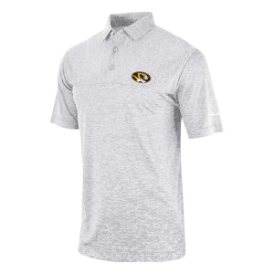 Missouri Tigers Columbia Heading Out Polo 2XLarge Cool Grey