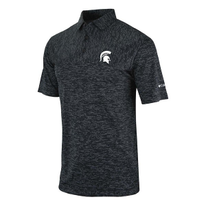 Michigan State Spartans Columbia Heading Out Polo 2XLarge Black