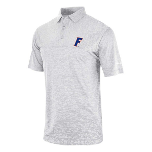 Florida Gators Columbia Women's Heading Out Polo Medium Cool Grey