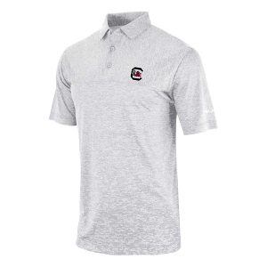 South Carolina Gamecocks Columbia Heading Out Polo XLarge Cool Grey