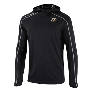 Purdue Boilermakers Columbia Shotgun T-Shirt Large Black