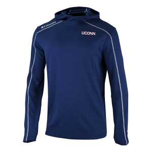 Connecticut Huskies Columbia Shotgun Alternate Logo T-Shirt XLarge Collegiate Navy