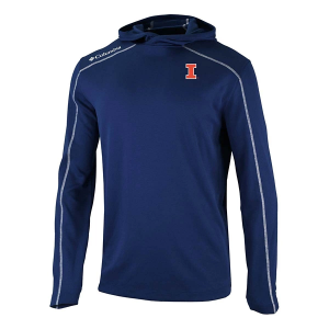Illinois Fighting Illini Columbia Shotgun T-Shirt 2XLarge Collegiate Navy