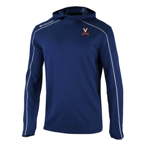Virginia Cavaliers Columbia Shotgun T-Shirt Medium Collegiate Navy