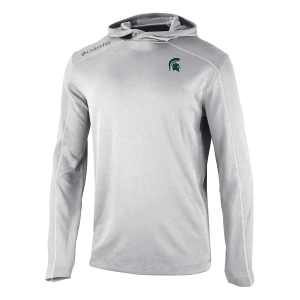 Michigan State Spartans Columbia Shotgun T-Shirt Small Cool Grey