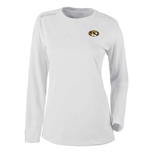 Missouri Tigers Columbia Women's Shotgun T-Shirt XLarge White