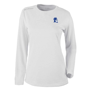 Duke Blue Devils Columbia Women's Shotgun 1/4 Zip XLarge White