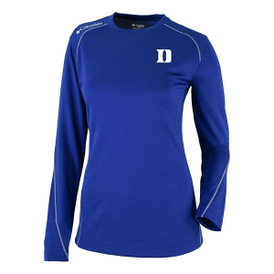 Duke Blue Devils Columbia Women's Shotgun 1/4 Zip Medium Azul