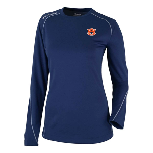 Auburn Tigers Columbia Women's Shotgun 1/4 Zip Medium Collegiate Navy