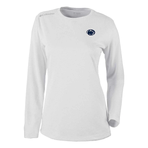 Penn State Nittany Lions Columbia Women's Shotgun T-Shirt 2XLarge White