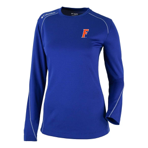Florida Gators Columbia Women's Shotgun 1/4 Zip XLarge Azul