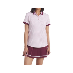 Women's Puma Micro Spark Polo XLarge Poised Pink