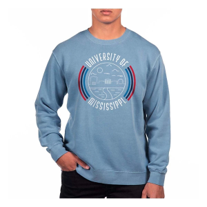 Mississippi Rebels USCAPE Crew Medium Blue