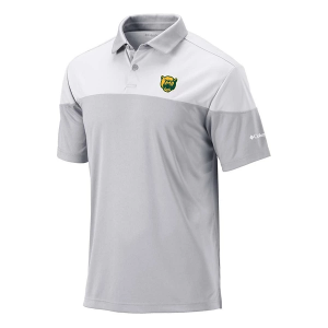 Baylor Bears Columbia Best Ball Polo Medium Cool Grey