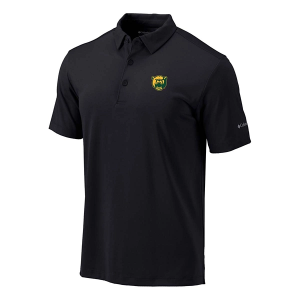 Baylor Bears Columbia Drive Polo XLarge Black