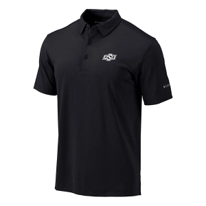 Oklahoma State Cowboys Columbia Drive Polo XLarge Black