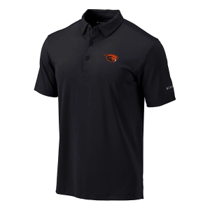 Oregon State Beavers Columbia Drive Polo Small Black