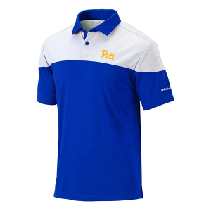 Pittsburgh Panthers Columbia Best Ball Polo Small Azul