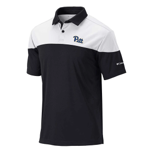 Pittsburgh Panthers Columbia Best Ball Polo Small Black