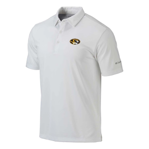Missouri Tigers Columbia Drive Polo Medium White